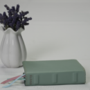 Biblii de buzunar piele naturală - Verde Mentă
